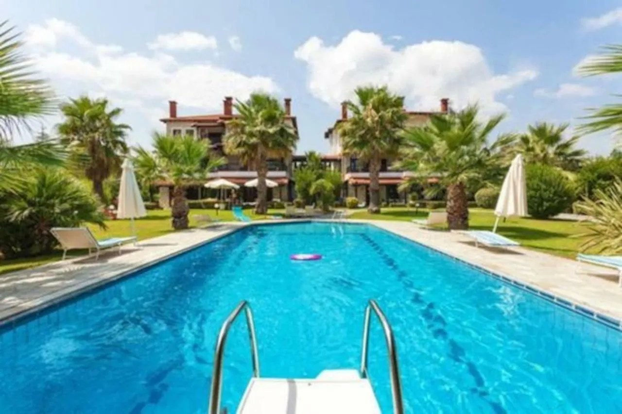 Casa de Férias Coconut & Vanilla & Pineapple Pool Apartments #Feelslikehome Kriopigi Grécia